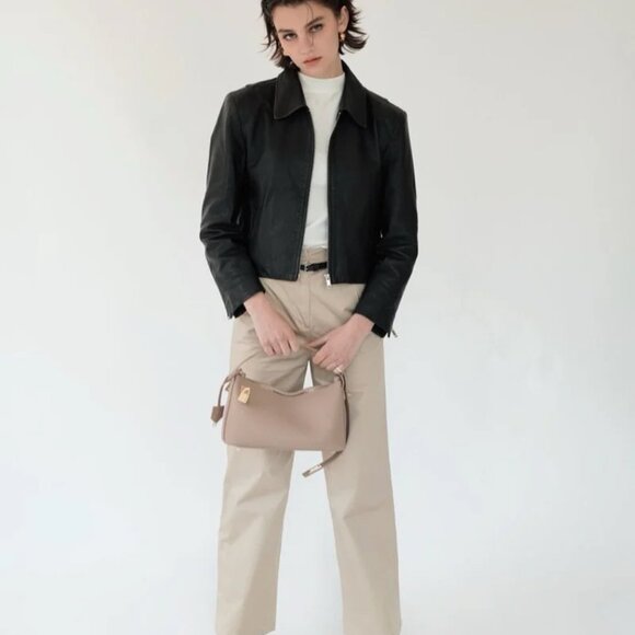 😍VERAFIED - 😍NWOT 😍Gold Beige Hobo Bag - Picture 12 of 15